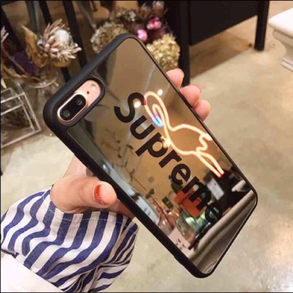 iPhone 7plus mirror shockproof plastic hard case